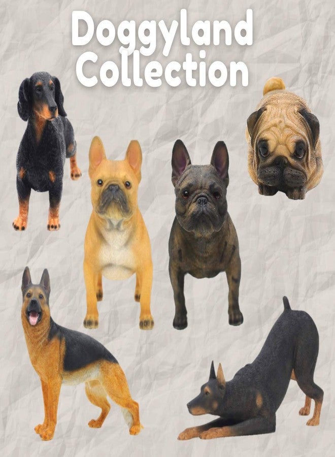 Comfy Hour Doggyland Collection, Miniature Dog Collectibles 7” Standing Dobermann Figurine, Realistic Lifelike Animal Statue Home Decoration, Black, Polyresin - Image 5